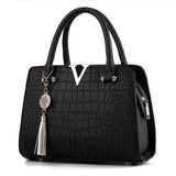 Bolsa Crocodile Leather Bag